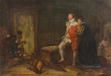 THE INTRUDER ロバート・アレクサンダー・ヒリングフォードの歴史的な戦闘シーン Oil Paintings